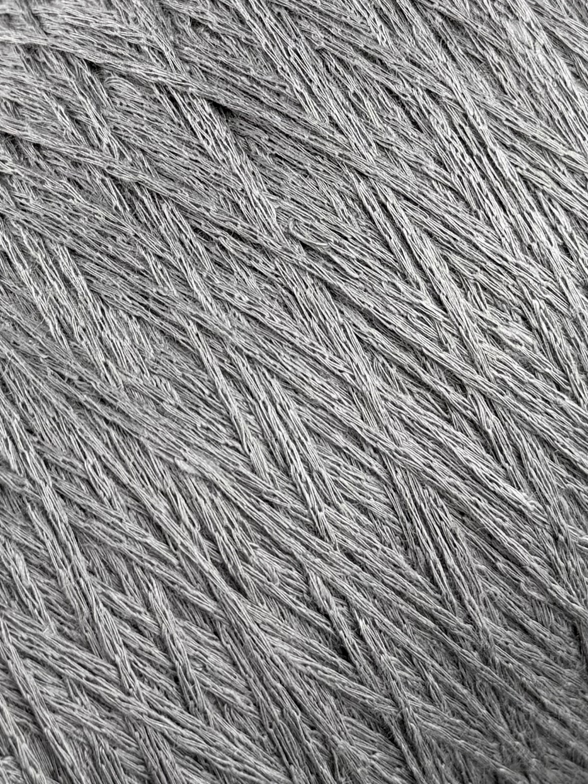 Art. Lino Cordonetto 330 m / 100 g  – 100% Leinen Sommergarn col. Mittelgrau